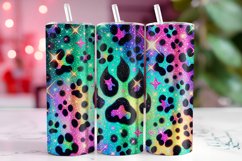 Leopard Pattern 20oz Tumbler Wrap Sublimation Product Image 1