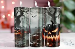 Halloween 20oz Tumbler Wrap Sublimation Product Image 1