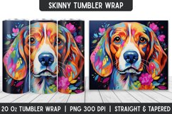 Colorful Tumbler Sublimation Wrap | Tumbler | Sublimation Product Image 1