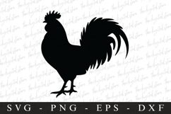 Rooster | SVG Cut files | Cricut Product Image 1