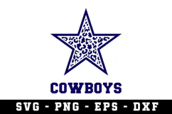Cowboys Svg Design |Cowboys Svg cut files Product Image 1