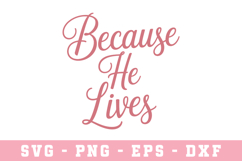 Risen Svg | SVG Cut files | Cricut Product Image 1
