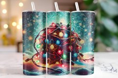 Christmas Lights Tumbler Wrap | Sublimation | Tumblers Product Image 1