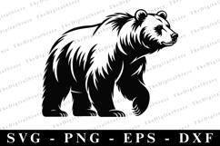 Bear SVG | SVG Cut files | Cricut Product Image 1