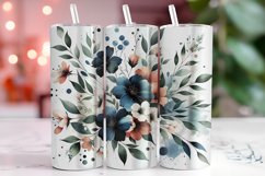 Florals 20oz Tumbler Wrap Sublimation Product Image 1