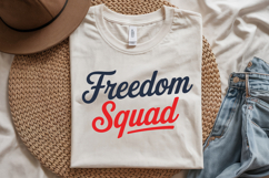 Freedom Squad Svg Design | 4th of july svg | Shirt Svg Product Image 1
