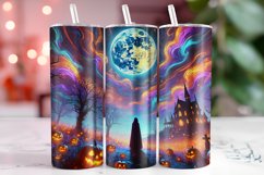 Halloween 20oz Tumbler Wrap Sublimation Product Image 1