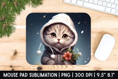 Cute Cat Mouse Pad Sublimation Designs | Mouse Pad Designs Product Image 1