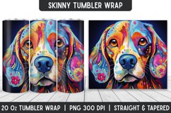 Colorful Tumbler Sublimation Wrap | Tumbler | Sublimation Product Image 1