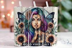 Flower Girl 20oz Tumbler Wrap Sublimation Product Image 1