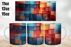 3D Mug Wrap Design | Sublimation PNG | 11oz 12oz &amp; 15oz Product Image 1