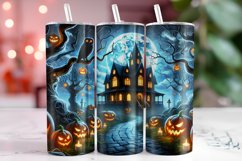 Halloween 20oz Tumbler Wrap Sublimation Product Image 1