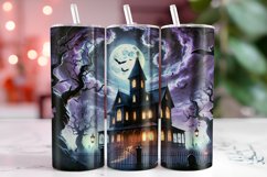 Halloween 20oz Tumbler Wrap Sublimation Product Image 1