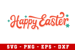 Happy Easter Svg Design | Easter Svg cut files Product Image 1