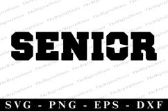 Senior svg | Graduation Svg | Svg cut file Product Image 1