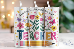 Teacher Tumbler Wrap | Sublimation | Tumblers Product Image 1