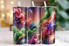 Abstract 20oz Tumbler Wrap Sublimation Product Image 1