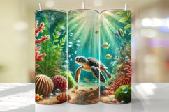 Turtle Tumbler Wrap | Sublimation | Tumblers Product Image 1