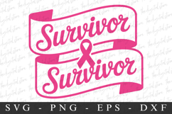 Survivor PNG | Breast Cancer Awareness Png Product Image 1