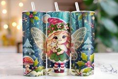 Christmas Fairy Tumbler Wrap | Christmas | Sublimation Product Image 1
