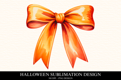 Halloween Bow Clipart PNG | Spooky Season Png Product Image 1
