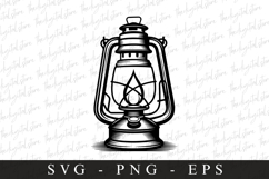 Lantern Svg | Camping Svg | Svg Cut Files Product Image 1