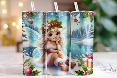 Christmas Fairy Tumbler Wrap | Christmas | Sublimation Product Image 1