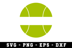 Tennis Ball Svg |Tennis SVG Cut files | Cricut Product Image 1