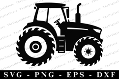 Tractor SVG | SVG Cut files | Cricut Product Image 1