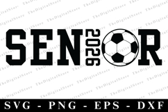 Senior 2026 svg | Graduation Svg | Svg cut file Product Image 1