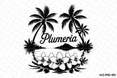 Plumeria Svg Design | Svg Cut Files | Digital Download Product Image 1