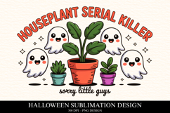 Houspalant serial killer Clipart PNG | Spooky Season Png Product Image 1