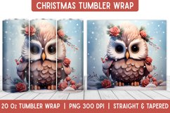 Christmas Tumbler Wrap | Christmas Sublimation | Tumbler Product Image 1