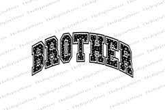 Brother Png | Leopard Print Png | Checkered Png Product Image 1