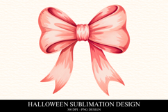 Halloween Bow Clipart PNG | Spooky Season Png Product Image 1