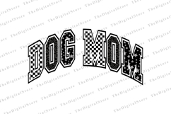 Dog mom Png | Leopard Print Png | Checkered Png Product Image 1