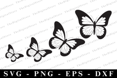 Butterfllies Svg | Svg Cut Files | Cricut Product Image 1