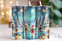 Christmas Tumbler Wrap | Christmas | Sublimation Product Image 1