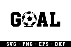 Football Goal SVG | SVG Cut files | Cricut Product Image 1