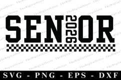 Senior 2026 svg | Graduation Svg | Svg cut file Product Image 1