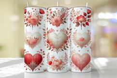 Hearts Tumbler Wrap | Sublimation | Tumblers Product Image 1