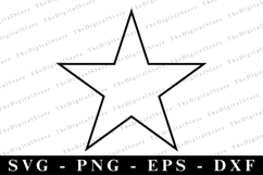 Star SVG | SVG Cut files | Cricut Product Image 1