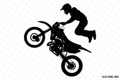 Bike Racer Svg Design | Svg Cut Files | Digital Download Product Image 1