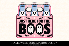 Just here for the boos Clipart PNG | Spooky Season Png Product Image 1