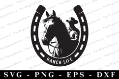 Ranch Life Svg | Svg Cut Files | Cricut Product Image 1