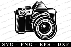 Camera SVG | SVG Cut files | Cricut Product Image 1