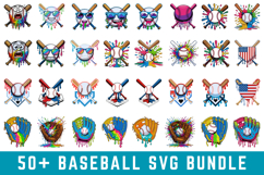 Base Ball Svg Bundle| SVG Cut files | Cricut Product Image 1