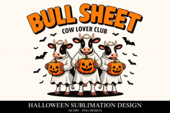 Bull sheet Clipart PNG | Spooky Season Png Product Image 1