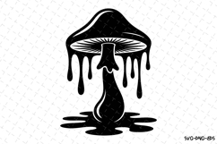 Mushroom Svg Design | Svg Cut Files | Digital Download Product Image 1