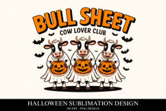 Bull sheet Clipart PNG | Spooky Season Png Product Image 1
